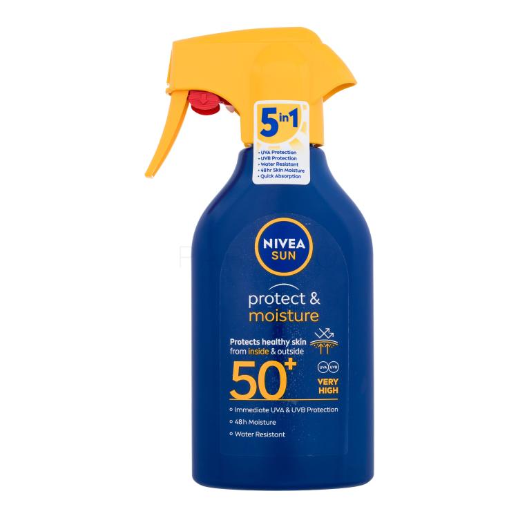 Nivea Sun Protect &amp; Moisture SPF50+ Pentru corp 270 ml