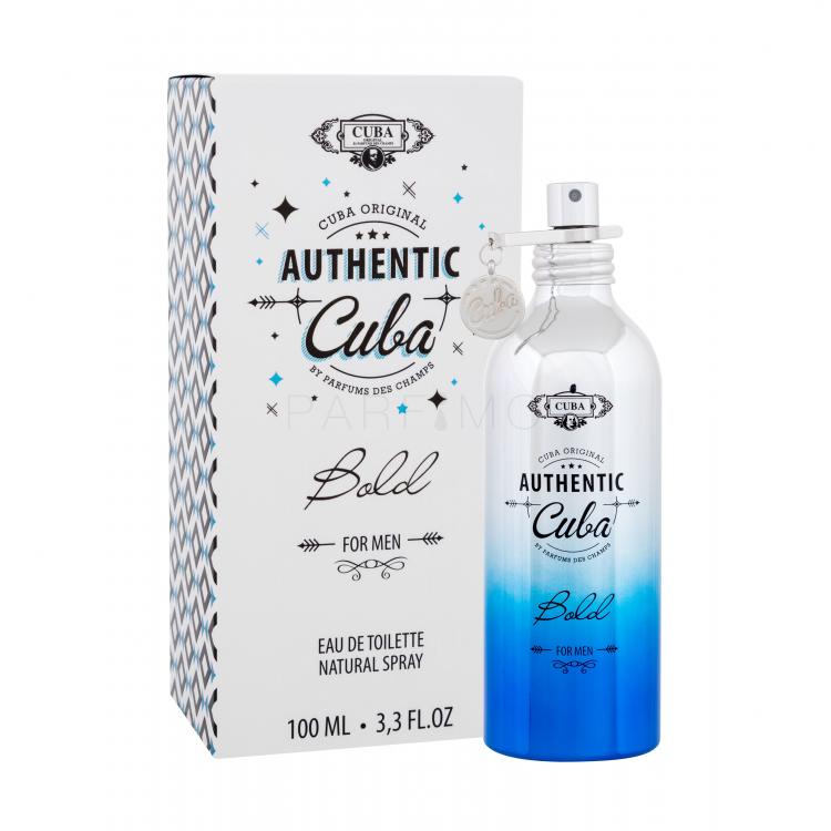 Cuba Authentic Bold Apă de toaletă pentru bărbați 100 ml