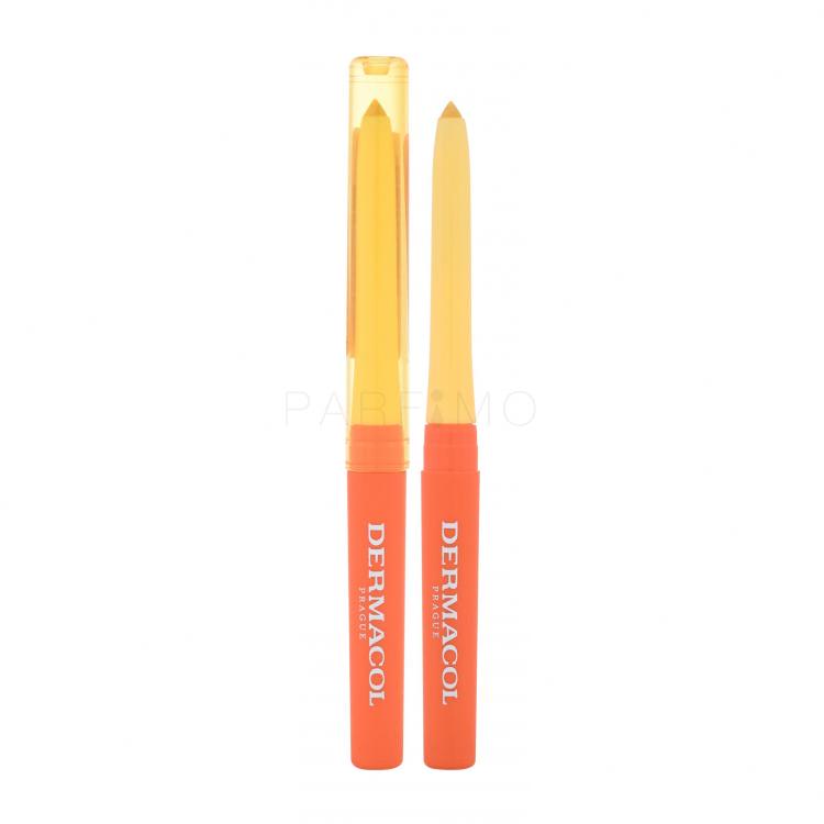 Dermacol Summer Vibes Mini Eye &amp; Lip Pencil Creion de ochi pentru femei 0,09 g Nuanţă 01