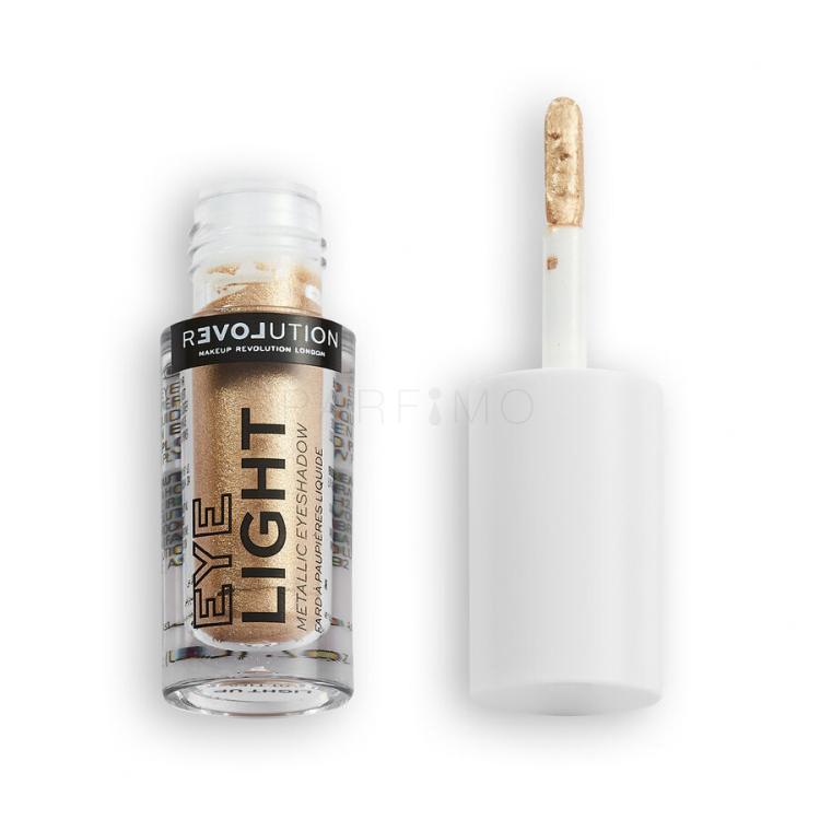 Revolution Relove Eye Light Metallic Eyeshadow Fard de pleoape pentru femei 1,9 ml Nuanţă Light Up