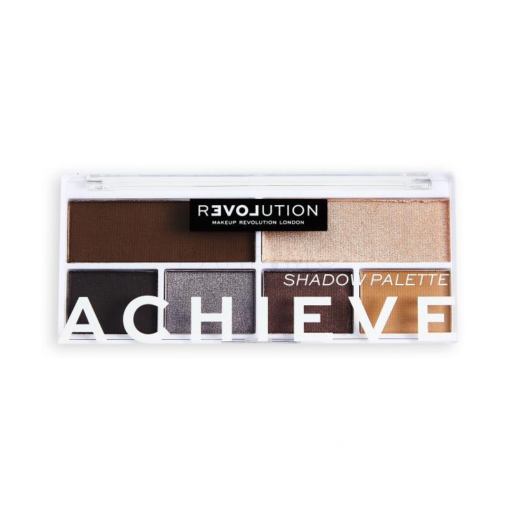 Revolution Relove Colour Play Shadow Palette Fard de pleoape pentru femei 5,2 g Nuanţă Achieve