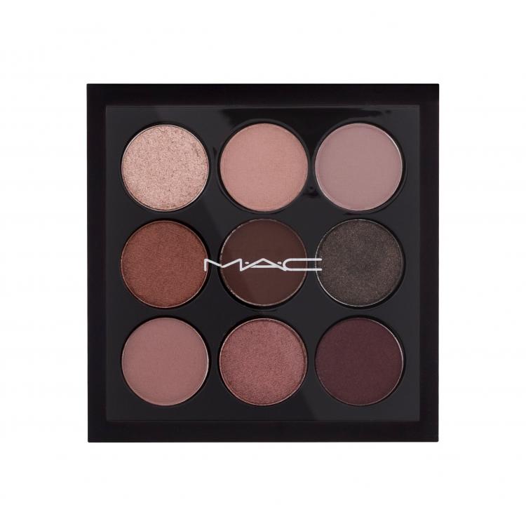 MAC Eye Shadow X 9 Fard de pleoape pentru femei 5,85 g Nuanţă Burgundy Times Nine