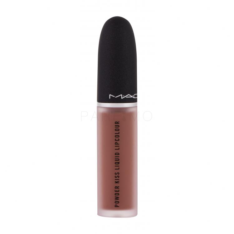 MAC Powder Kiss Liquid Ruj de buze pentru femei 5 ml Nuanţă 989 Mull It Over