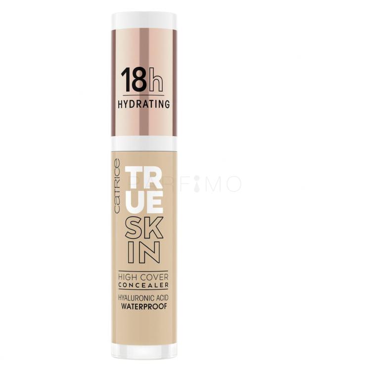 Catrice True Skin High Cover Concealer Anticearcăn pentru femei 4,5 ml Nuanţă 032 Neutral Biscuit