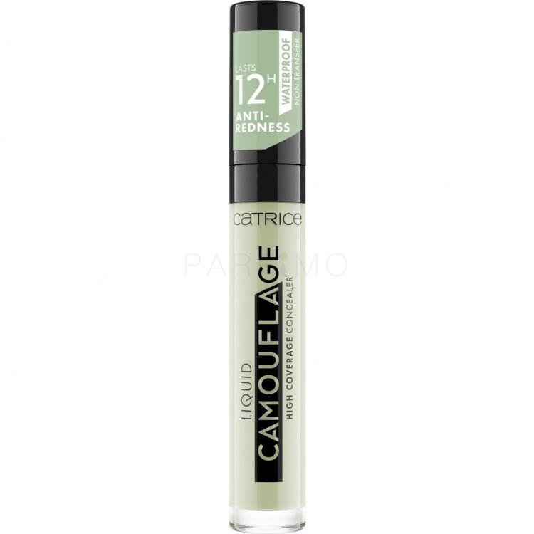 Catrice Camouflage Liquid High Coverage 12h Anticearcăn pentru femei 5 ml Nuanţă 200 Anti-Red