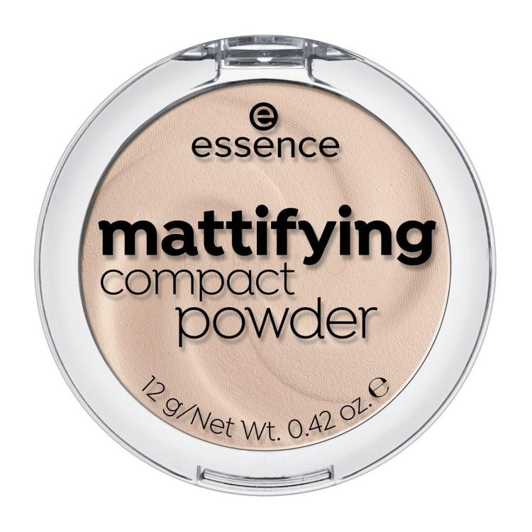 Essence Mattifying Compact Powder Pudră pentru femei 12 g Nuanţă 11 Pastel Beige