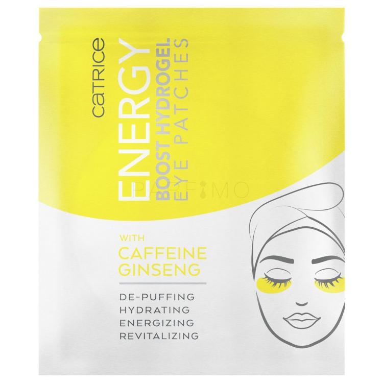 Catrice Energy Boost Hydrogel Eye Patches Mască de ochi pentru femei 1 buc