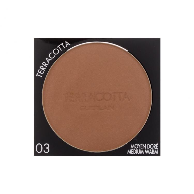 Guerlain Terracotta The Bronzing Powder Bronzante pentru femei 6 g Nuanţă 03 Medium Warm tester