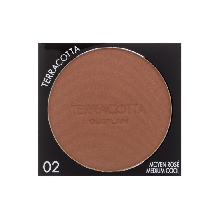 Guerlain Terracotta The Bronzing Powder Bronzante pentru femei 6 g Nuanţă 02 Medium Cool tester