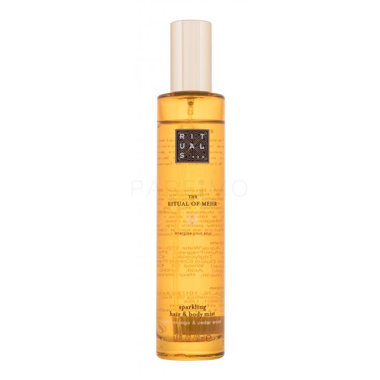 Rituals The Ritual Of Mehr Hair &amp; Body Mist Spray de corp pentru femei 50 ml tester