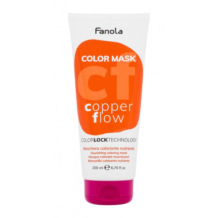 Fanola Color Mask Vopsea de păr pentru femei 200 ml Nuanţă Copper Flow