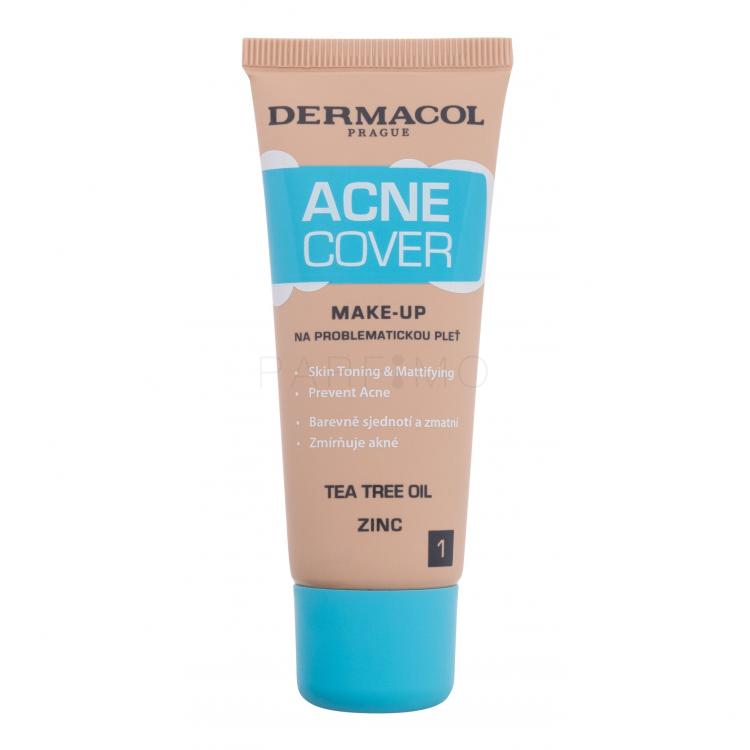 Dermacol Acnecover Make-Up Fond de ten pentru femei 30 ml Nuanţă 1