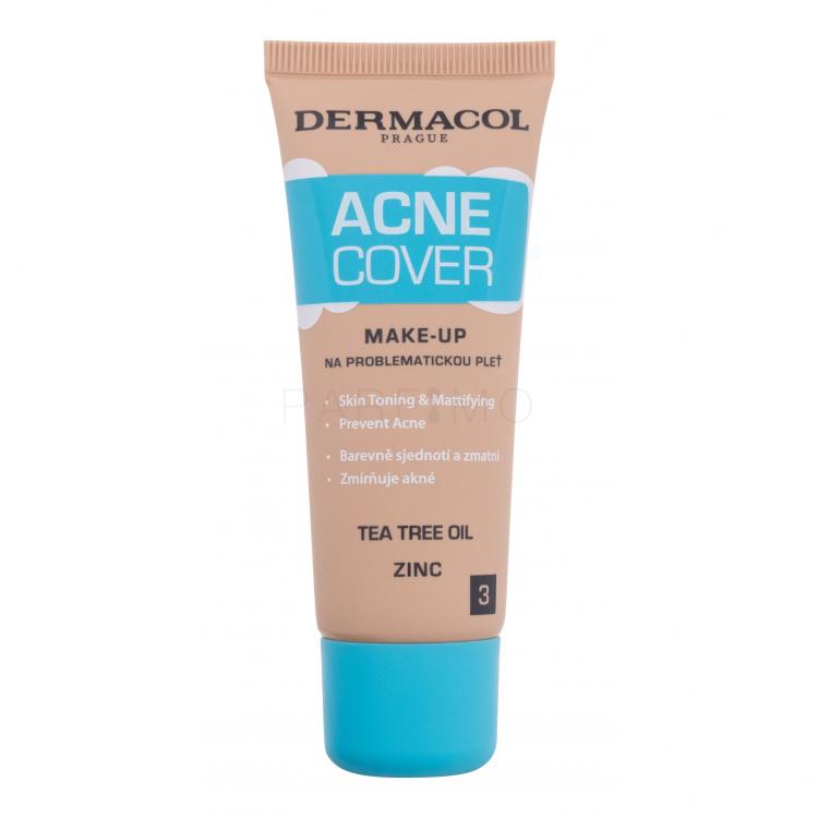 Dermacol Acnecover Make-Up Fond de ten pentru femei 30 ml Nuanţă 3