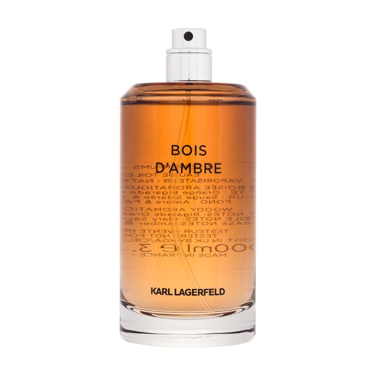 Karl Lagerfeld Les Parfums Matières Bois d&#039;Ambre Apă de toaletă pentru bărbați 100 ml tester