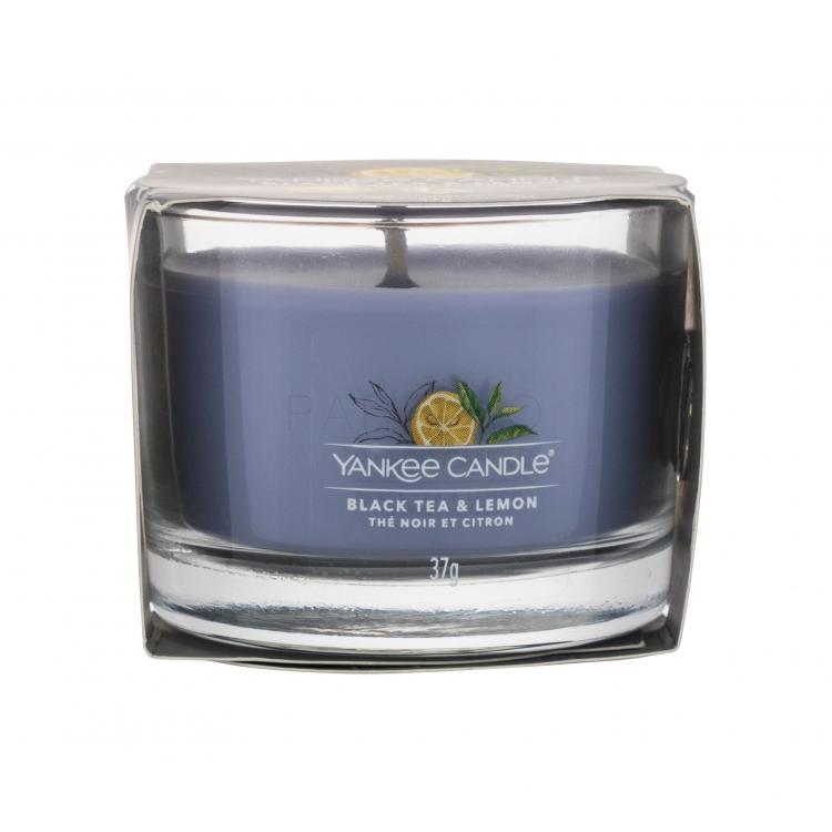 Yankee Candle Black Tea &amp; Lemon Lumânări parfumate 37 g