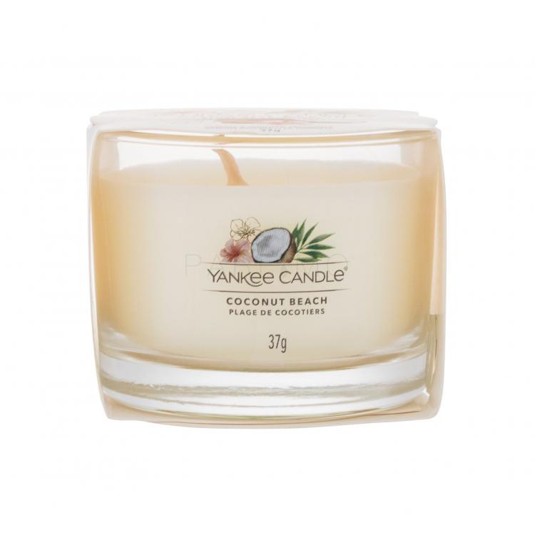 Yankee Candle Coconut Beach Lumânări parfumate 37 g