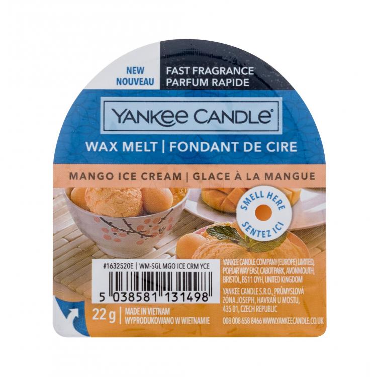 Yankee Candle Mango Ice Cream Ceară parfumată 22 g