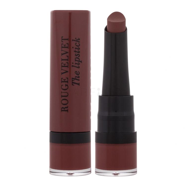 BOURJOIS Paris Rouge Velvet The Lipstick Ruj de buze pentru femei 2,4 g Nuanţă 36 Sweet Delight