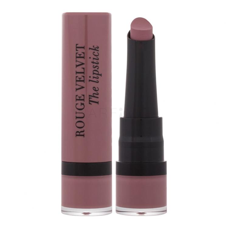 BOURJOIS Paris Rouge Velvet The Lipstick Ruj de buze pentru femei 2,4 g Nuanţă 32 Choupi´nk