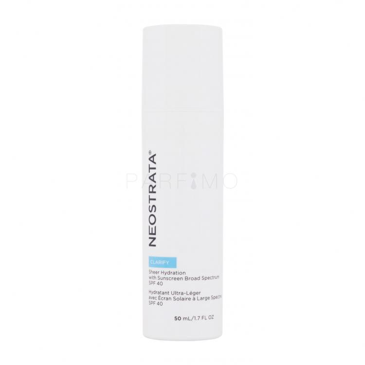 NeoStrata Clarify Sheer Hydration SPF40 Cremă de zi pentru femei 50 ml