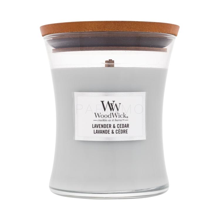 WoodWick Lavender &amp; Cedar Lumânări parfumate 275 g