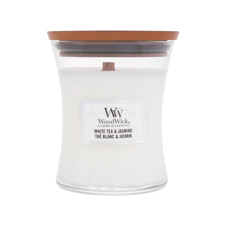 WoodWick White Tea &amp; Jasmine Lumânări parfumate 275 g