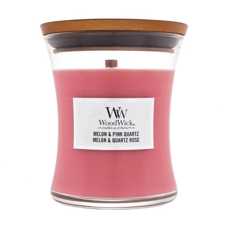 WoodWick Melon &amp; Pink Quartz Lumânări parfumate 275 g