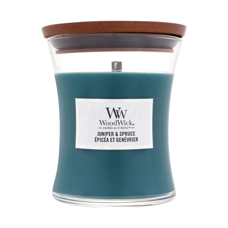 WoodWick Juniper &amp; Spruce Lumânări parfumate 275 g