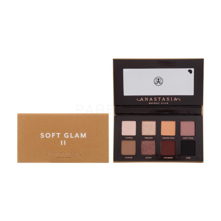 Anastasia Beverly Hills Everyday-To-Night Palette Fard de pleoape pentru femei 6,4 g Nuanţă Soft Glam II