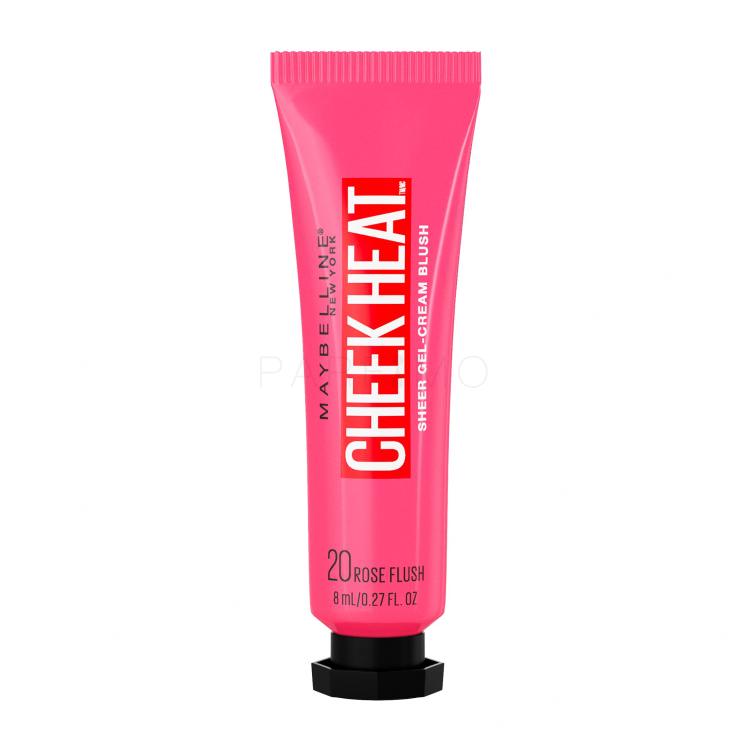 Maybelline Cheek Heat Fard de obraz pentru femei 8 ml Nuanţă 20 Rose Flash