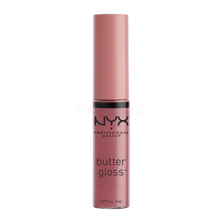 NYX Professional Makeup Butter Gloss Luciu de buze pentru femei 8 ml Nuanţă 15 Angel Food Cake