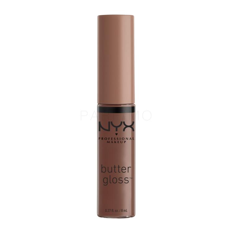 NYX Professional Makeup Butter Gloss Luciu de buze pentru femei 8 ml Nuanţă 17 Ginger Snap