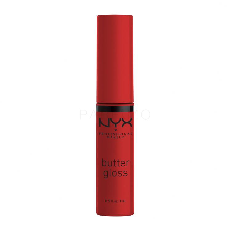 NYX Professional Makeup Butter Gloss Luciu de buze pentru femei 8 ml Nuanţă 40 Apple Crisp