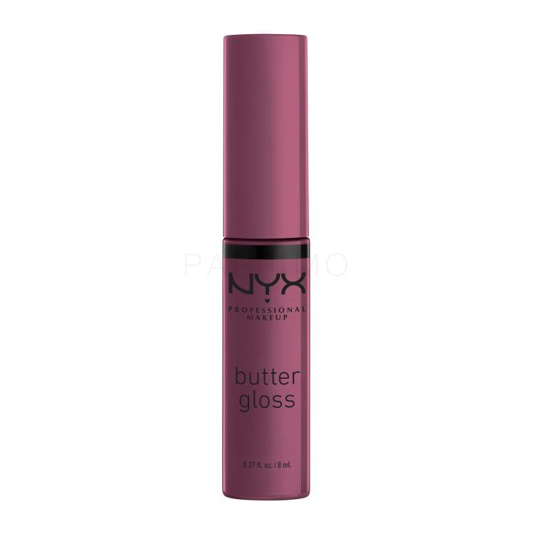 NYX Professional Makeup Butter Gloss Luciu de buze pentru femei 8 ml Nuanţă 41 Cranberry Pie