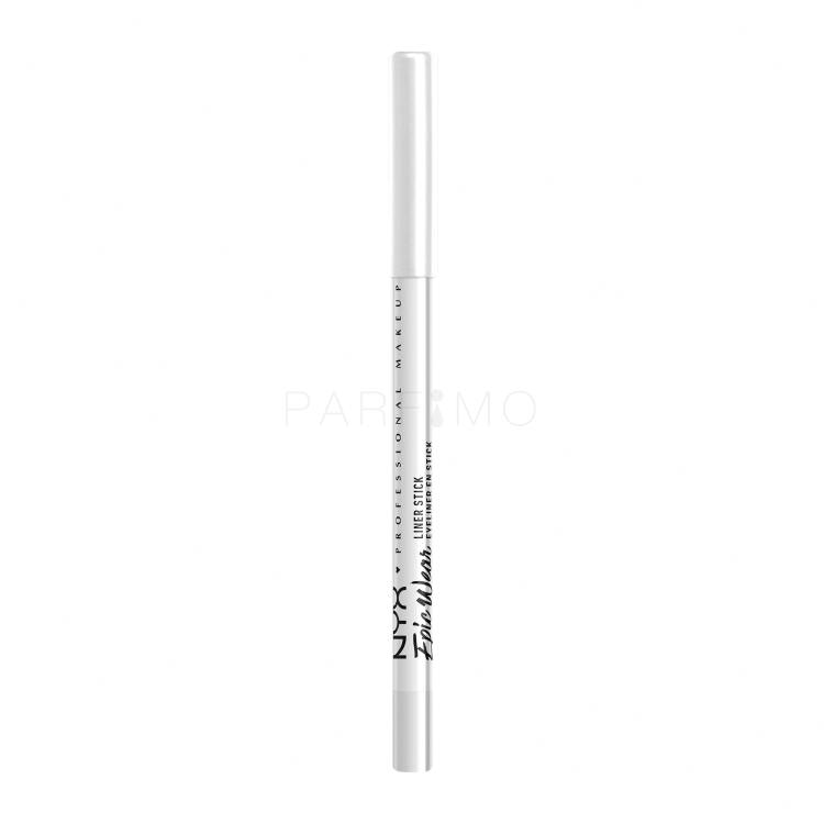 NYX Professional Makeup Epic Wear Liner Stick Creion de ochi pentru femei 1,21 g Nuanţă 09 Pure White