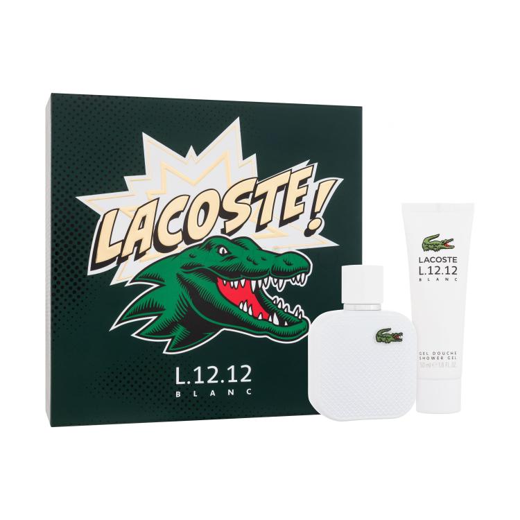 Lacoste L.12.12 Blanc SET1 Set cadou Apă de toaletă 50 ml + gel de duș 50 ml