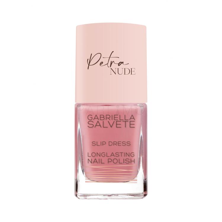 Gabriella Salvete Petra Nude Longlasting Nail Polish Lac de unghii pentru femei 11 ml Nuanţă Slip Dress