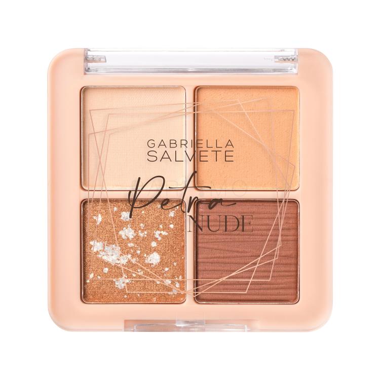 Gabriella Salvete Petra Nude Eyeshadow Palette Fard de pleoape pentru femei 7 g Nuanţă Nude Heels