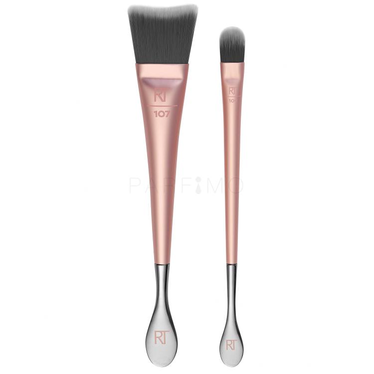 Real Techniques Prep Skincare Brush Duo Set cadou Pensulă Prep RT 107 Face Brush 1 buc + pensulă Prep RT 109 Eye Brush 1 buc