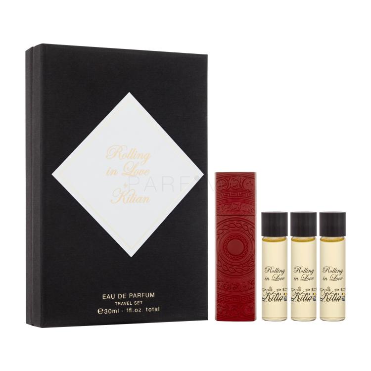 By Kilian Rolling in Love Set cadou Flacon reîncărcabil 30 ml + rezerve 4 x 7,5 ml