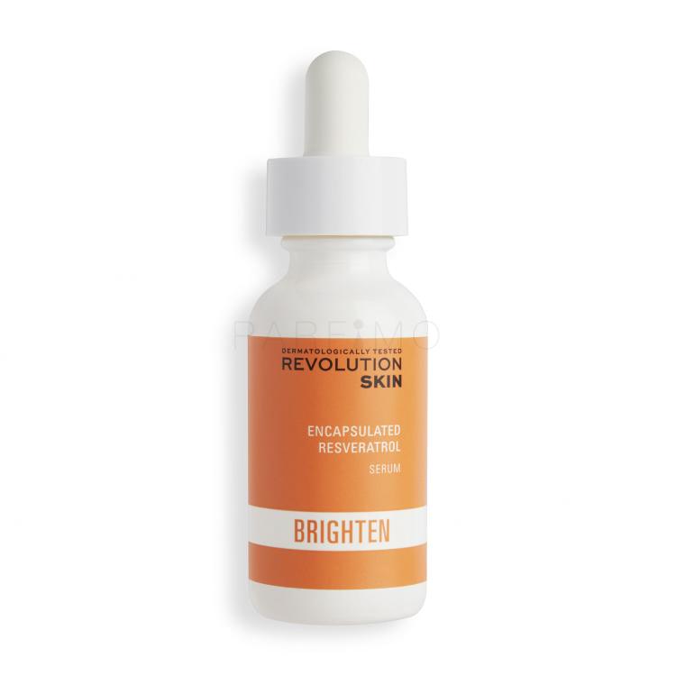 Revolution Skincare Brighten Encapsulated Resveratrol Serum Ser facial pentru femei 30 ml