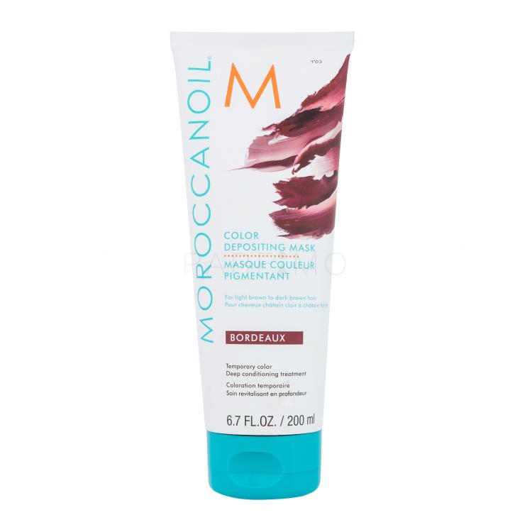 Moroccanoil Color Depositing Mask Vopsea de păr pentru femei 200 ml Nuanţă Bordeaux