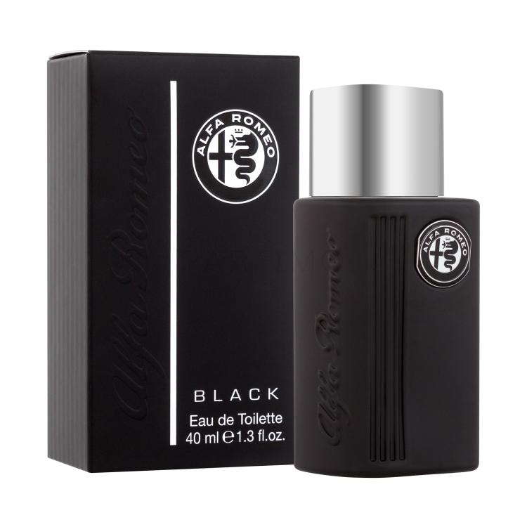 Alfa Romeo Black Apă de toaletă pentru bărbați 40 ml