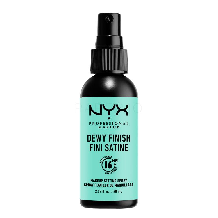 NYX Professional Makeup Dewy Finish Spray fixator pentru femei 60 ml