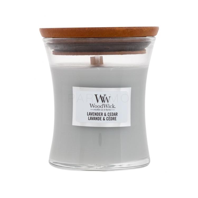 WoodWick Lavender &amp; Cedar Lumânări parfumate 85 g