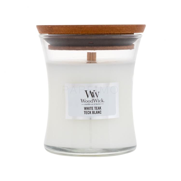 WoodWick White Teak Lumânări parfumate 85 g