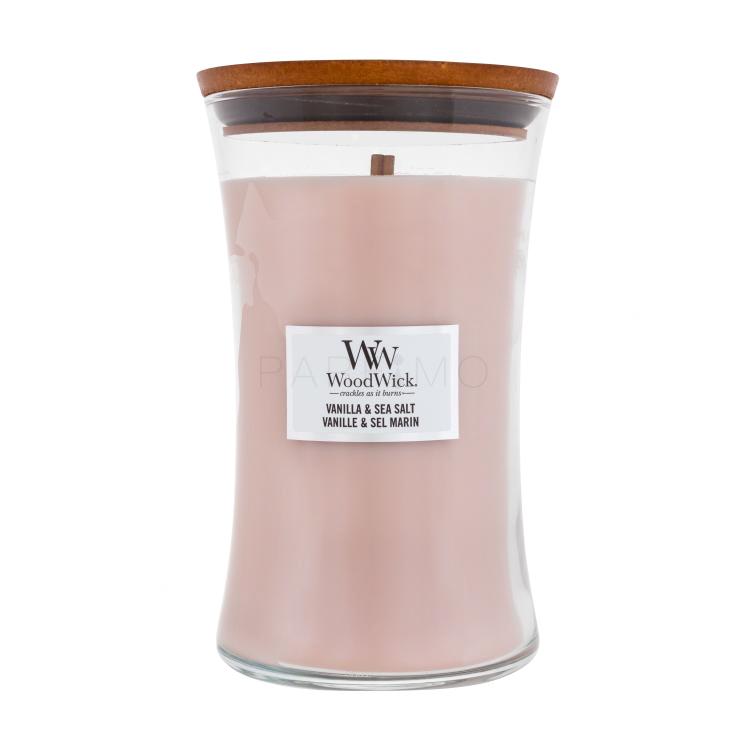 WoodWick Vanilla &amp; Sea Salt Lumânări parfumate 610 g