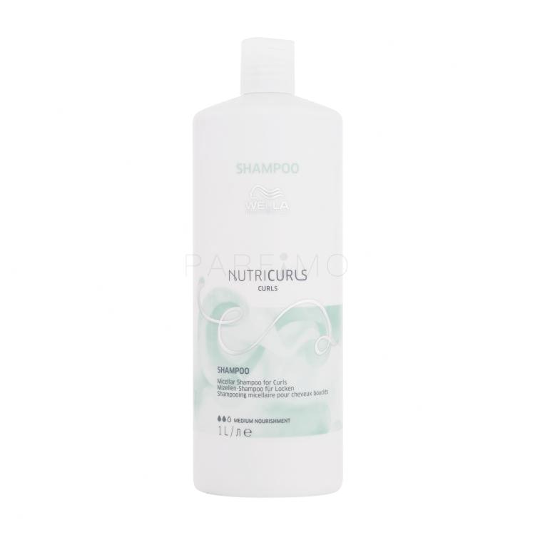 Wella Professionals NutriCurls Curls Micellar Shampoo Șampon pentru femei 1000 ml