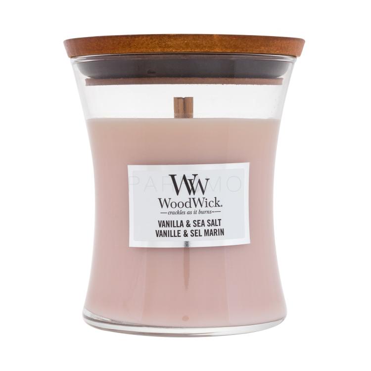 WoodWick Vanilla &amp; Sea Salt Lumânări parfumate 275 g