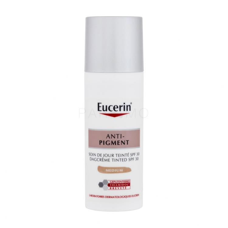 Eucerin Anti-Pigment Tinted Day Cream SPF30 Cremă de zi pentru femei 50 ml Nuanţă Medium